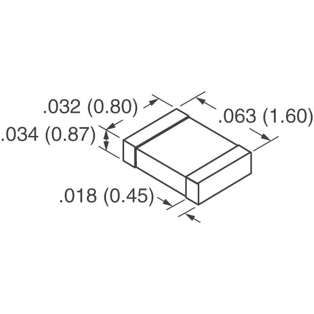 C0603X222J1RAC7867 KEMET  Condensadores cerámicos
